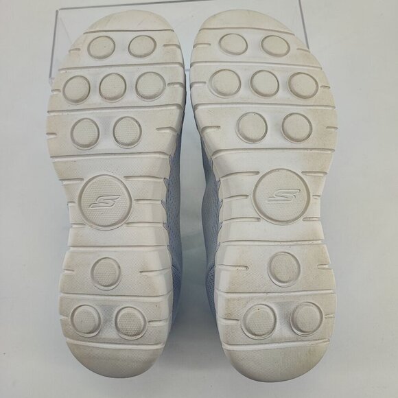 Skechers Women's Go Walk Smart 2 Gray Mesh Sneaker Size 8 - Picture 10 of 10
